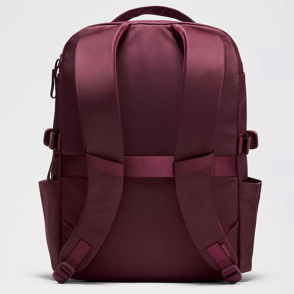 Lululemon burgundy bay backpack New crew updated 2026 - Picture 4 of 6